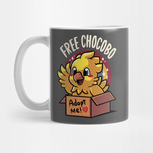 Adopt a Chocobo - Bird mother - Final fantasy by Typhoonic